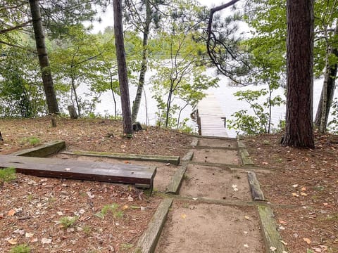 Walkway to the pier.
