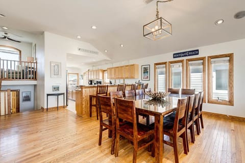 Top-Level Dining Room with Table (seats 12)