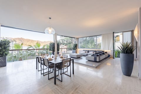 Living and dining room
