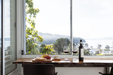 Enclosed balcony to enjoy the views