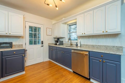 Fully stocked kitchen