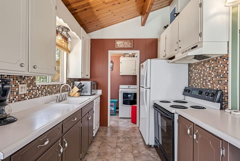 Indoors, Kitchen, Sink, Appliance, Refrigerator