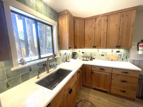 Recently remodelled kitchen