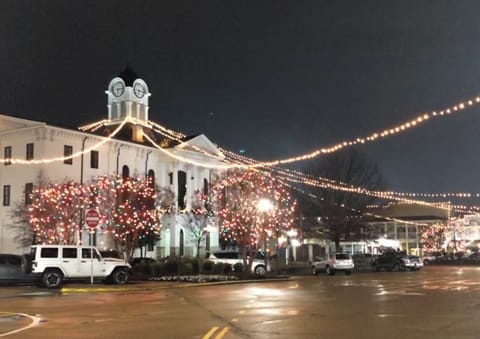 The Square at Christmas time