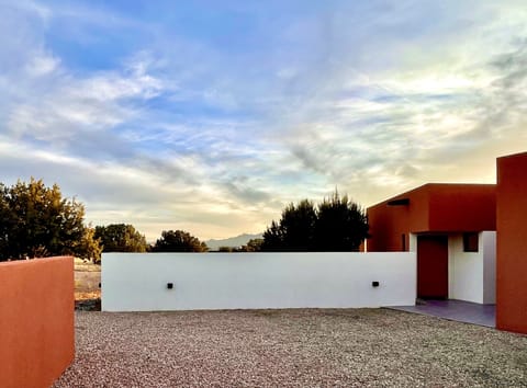 Enclosed parking area