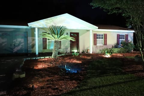 Night time view