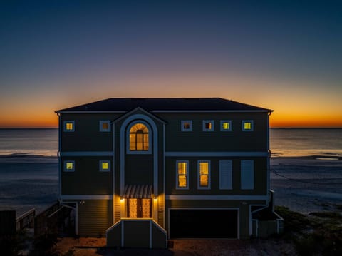 Sunset on the beach