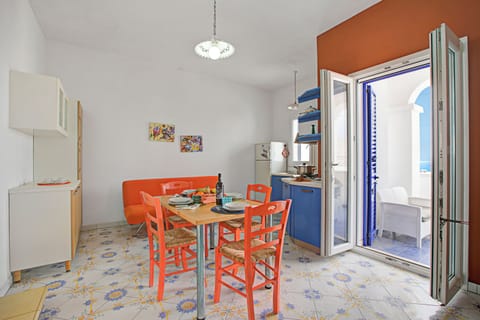 Kitchen and dining area