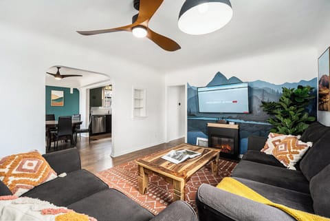 Kick back on the couch and enjoy easy movie nights.