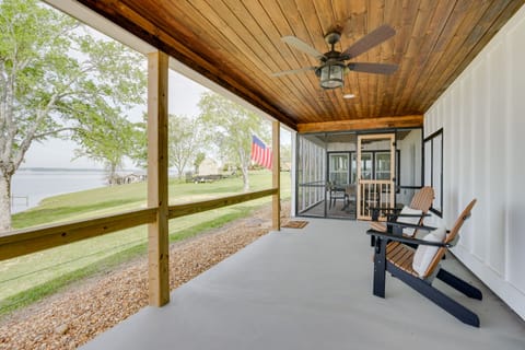 Covered Patio | Water Views