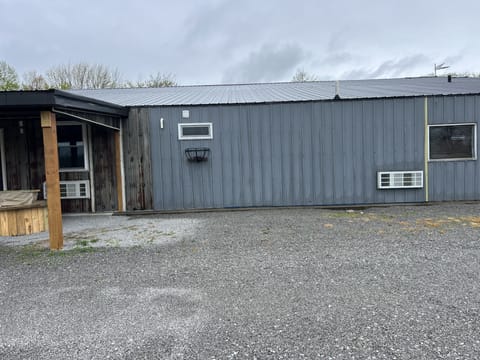 Parking close to the entrance