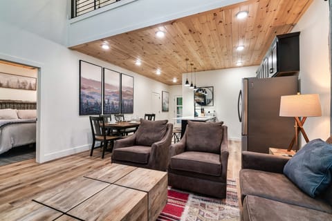 Living room main floor. Central AC. Assess to balcony. 
