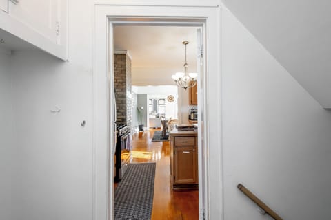 Unit entrance through kitchen.