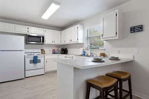 Kitchen filled with all your basic cooking needs!