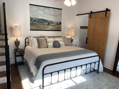 Super comfortable King size bedroom with attached loft.