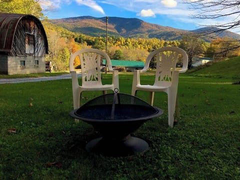Enjoy the crackling of the fire in the heart of the Appalachian Mountains!