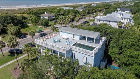 Aerial View | 3407 Palm Blvd, Isle of Palms, SC | IOP Escapes
