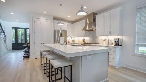 Modern kitchen in our Lowcountry home