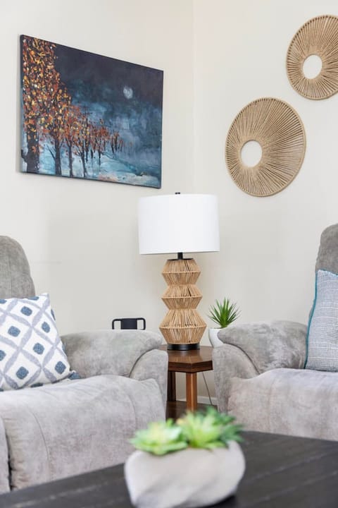 This cozy living area invites you to unwind and feel at home.