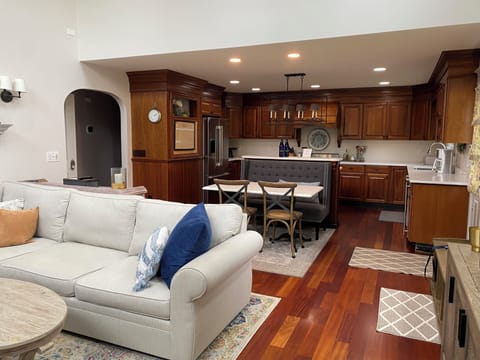 Open concept living/kitchen
