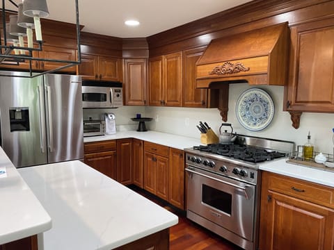 Kitchen with Wolf stove/oven