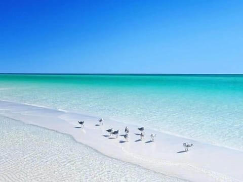 Short walk to beautiful beach!