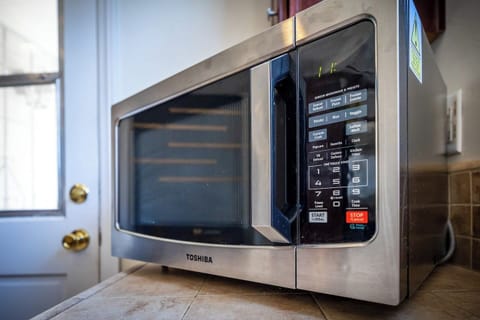 Modern microwave adds ease for cooking  and satisfying late‑night snacks