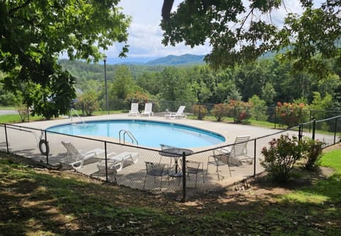 View from the pool that is walking distance from your front door.