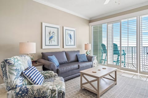 Gulf front living room