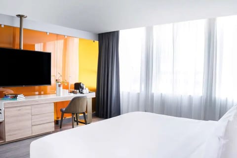 Bedroom. Interior and views may vary based on location and availability.