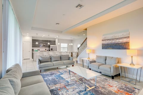 Living Room | 1st Floor | Smart TV w/ Cable | Central A/C & Heat