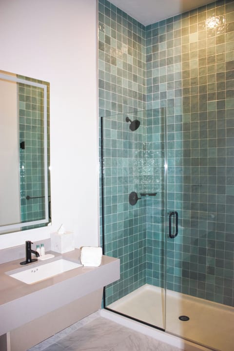 Large Tiled Shower
