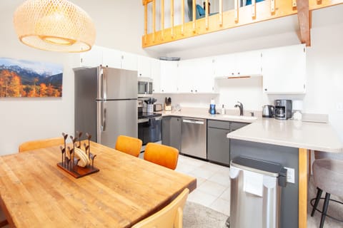 Family meals at our perfectly sized table