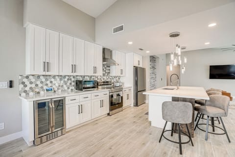 Kitchen | Drip Coffee Maker | Dishwasher | Wine Refrigerator | Cooking Utensils