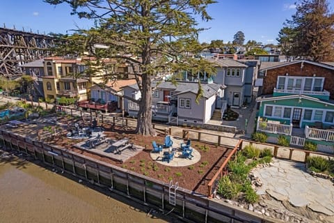 Aerial view of River View Retreat and Ocean Oasis