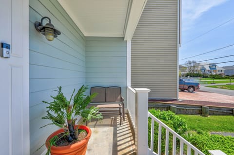 Enjoy your morning coffee from the porch.
