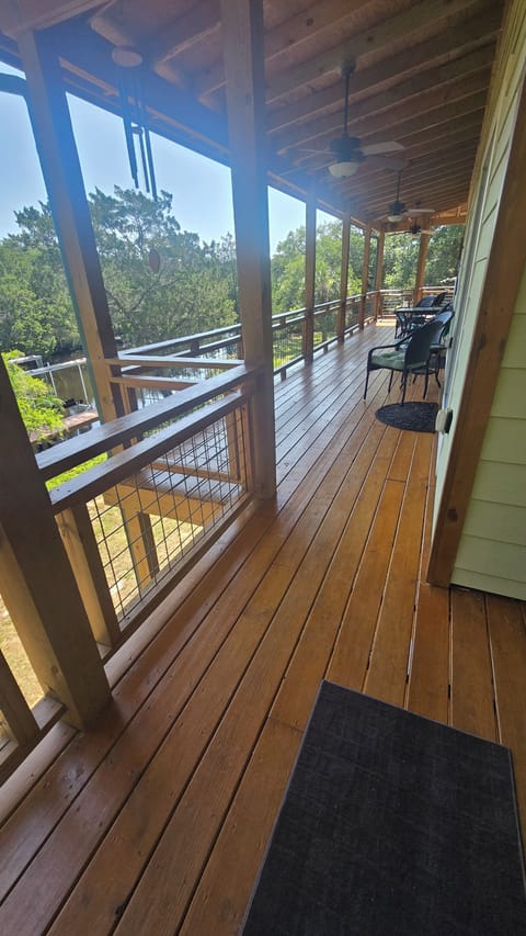 Back deck area