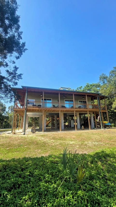 Back of house, view from river