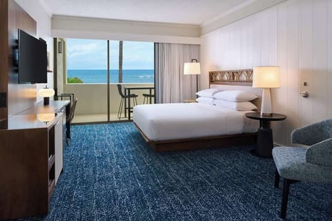Wake up to ocean breezes from your private balcony.