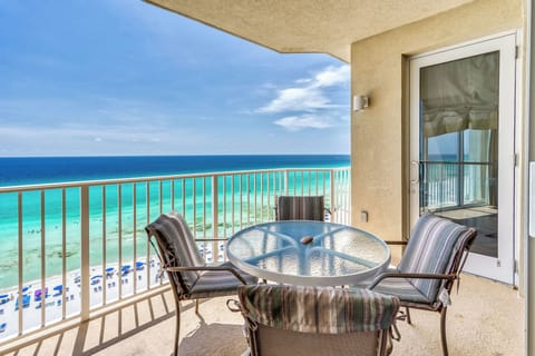 Private balcony overlooking the gulf