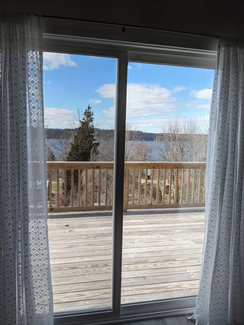 The view from the upstairs couch! 