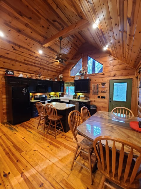 From Dining Area facing the Kitchen.