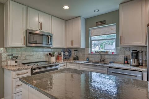 fully stocked kitchen