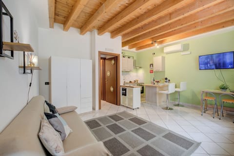 Sofa bed (sleeping area for studio)