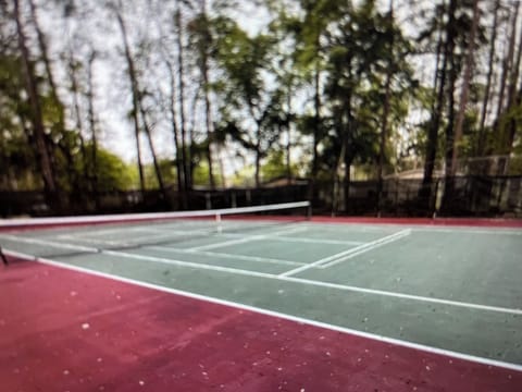 Pickle ball and tennis courts