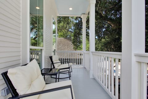 Front of the house balcony