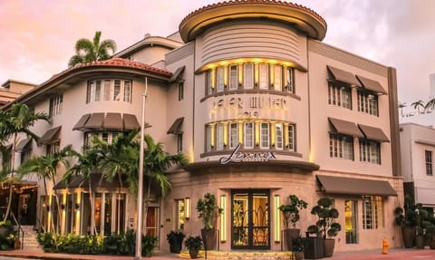 Arrive in style to a beautifully lit, iconic facade.