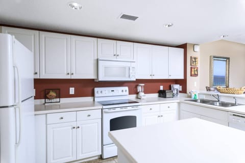 Fully stocked kitchen