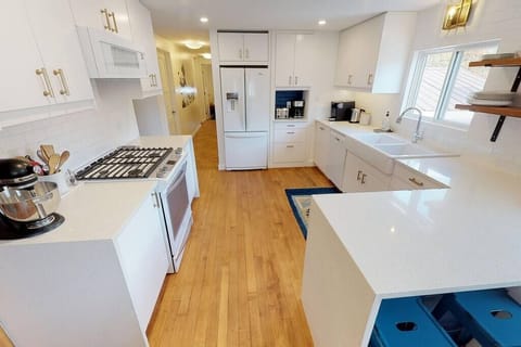Beautiful and bright updated kitchen.