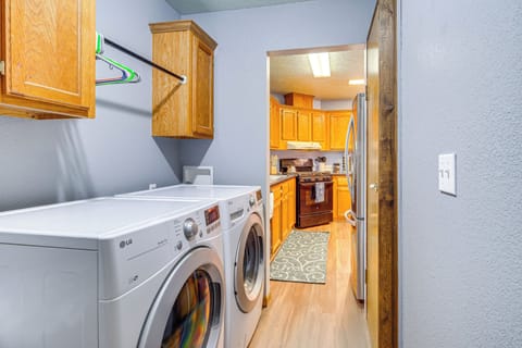 Laundry Area | Washer/Dryer | Hangers | Trash Bags/Paper Towels
